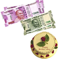 Cash - Rs. 5,001 with cake - Click here to View more details about this Product